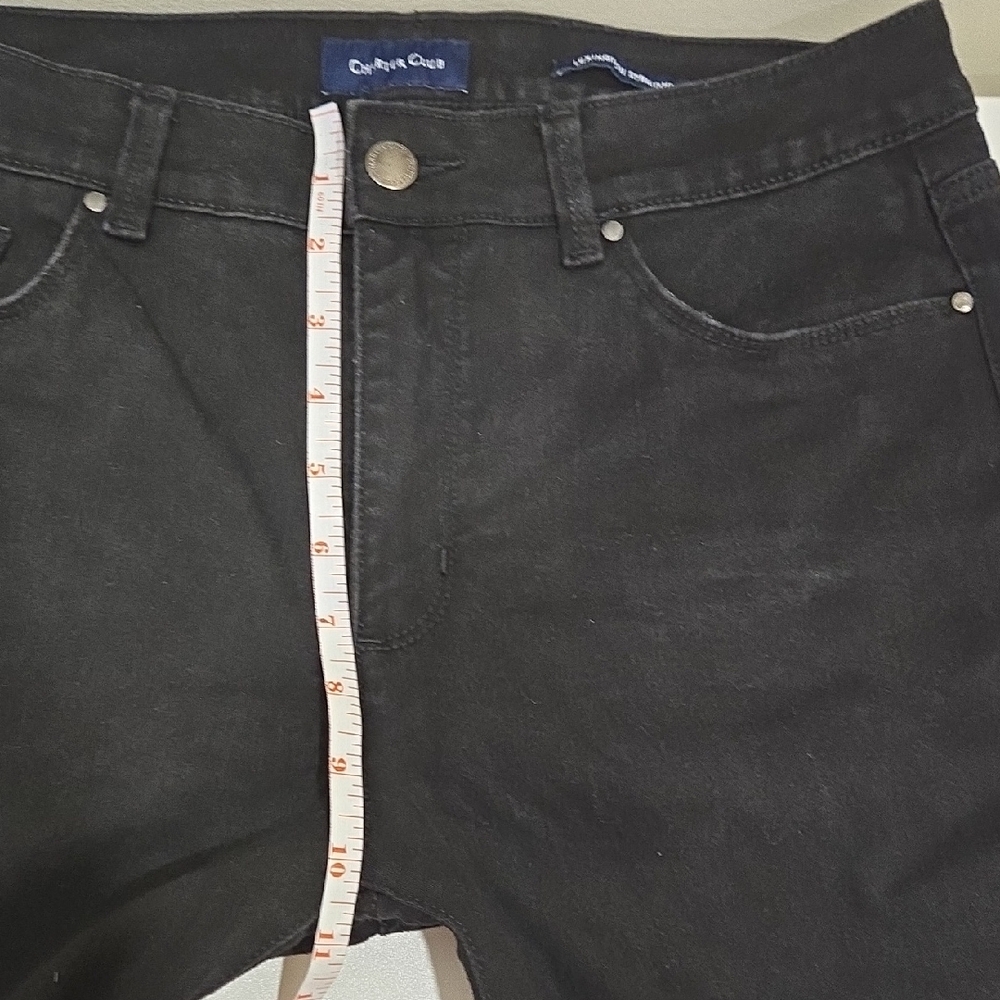 Charter Club Black Denim Pants - Picture 11 of 12